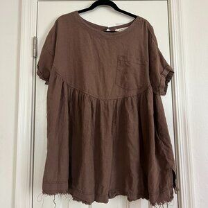 Free people peplum top